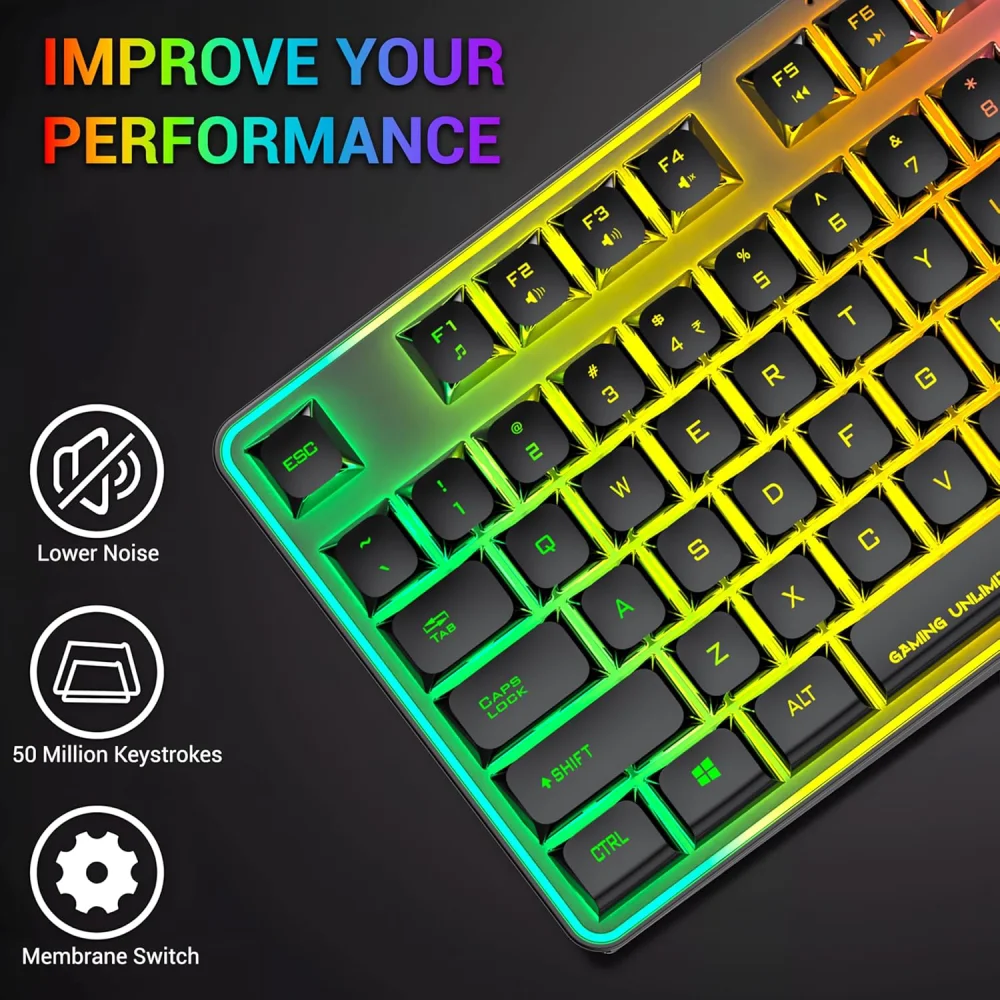 Ant Esports Wireless Gaming Keyboard MK720 Pro V2 RGB view 3